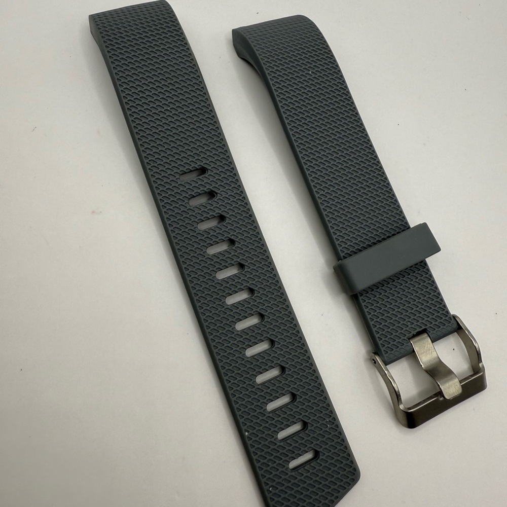 Fitbit Charge 2 tracker Grey Watch Band Size Large - Picture 6 of 6